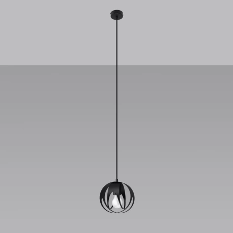 Pendant lamp TULOS 1 black