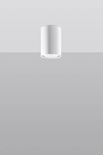 Ceiling lamp LAGOS 10 white +1x LED Bulb GU-10 4000K Cool 7W 630lm