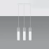 Pendant lamp BORGIO 3L white