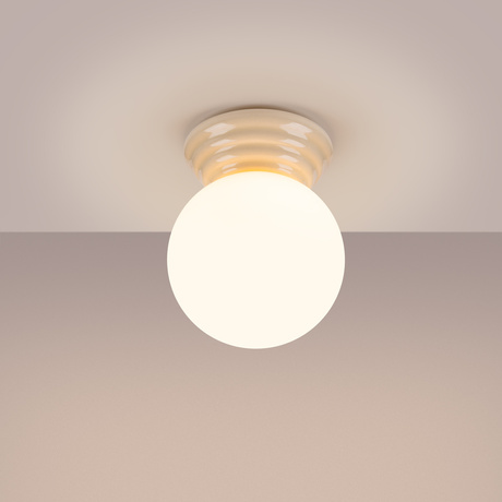 Ceiling lamp ZORI beige IP44