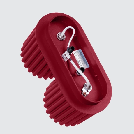 Ceiling lamp AURA 2 burgundy GU10