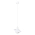 Pendant lamp HYPERION 1 white + 1x LED bulb G9 4000K Cool White 4.5W 460lm