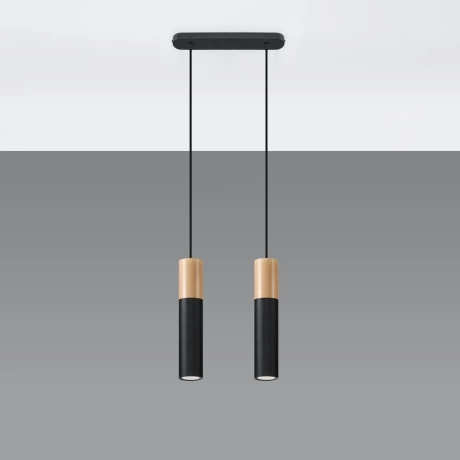Pendant lamp PABLO 2 black
