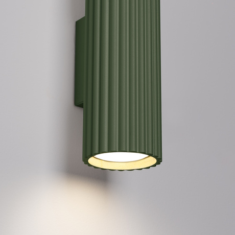 Wall lamp KARBON 30 olive green