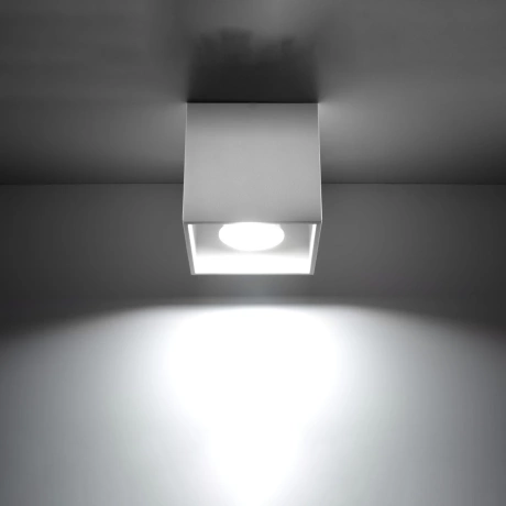 Ceiling lamp QUAD 1 white