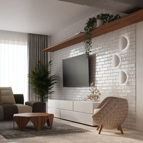 Wall lamp SENSES white +2x LED Bulb G9 4000K Cool 4.5W 530lm