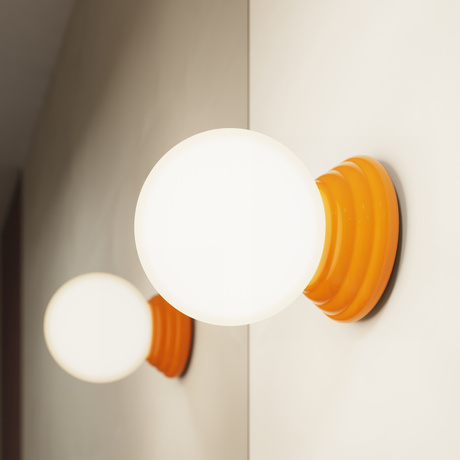 Wall lamp ZORI orange IP44