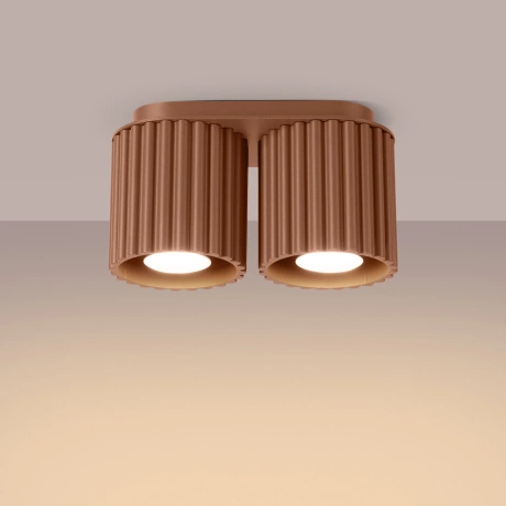 Ceiling lamp AURA 2 mocha GU10