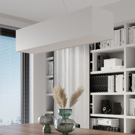 Chandelier SANTA 120 white + 5x LED Bulb E27 4000K Cool White 7.5W 650lm