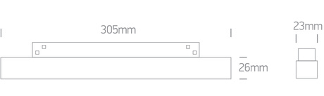 Controller for magnetic tracks 200W