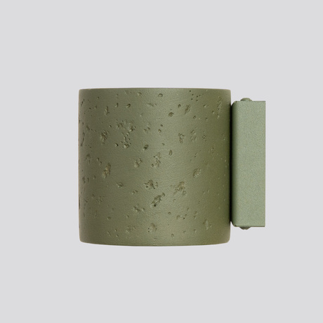 Wall lamp ORBIS concrete olive green
