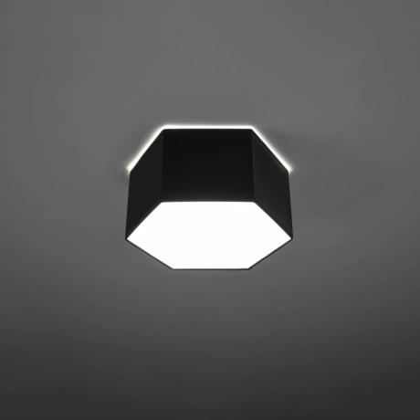 Ceiling lamp SUNDE 15 black