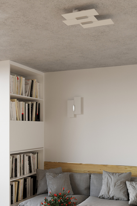 Wall lamp FABIANO + 2x LED Bulb E27 3000K Warm 7.5W 620lm