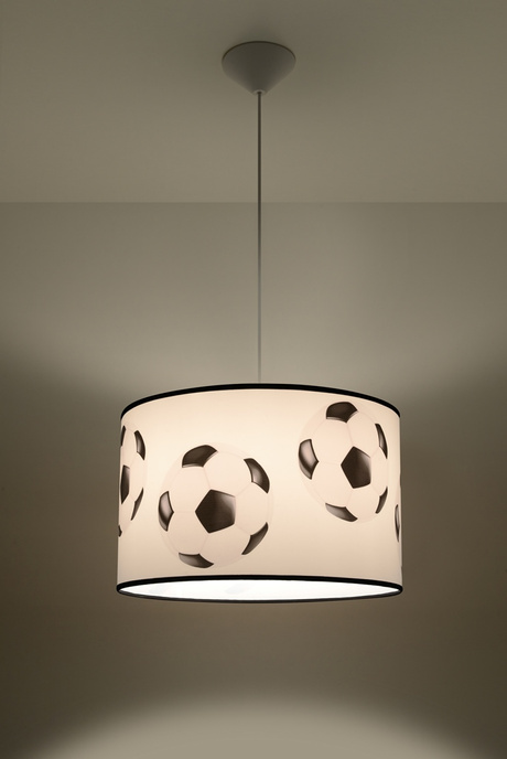 Hanging lamp BALL A 40 + 1x LED Bulb E27 4000K Cold 7.5W 650lm