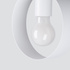 Ceiling pendant lamp TITRAN 1 white + 1x LED bulb E27 4000K Cool White 7.5W 690lm