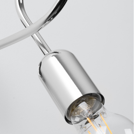 Wall lamp SUPEŁ chrome + 1X LED bulb E27 3000K 7W 760lm