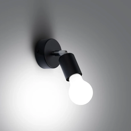 Wall lamp FORNES 1 black