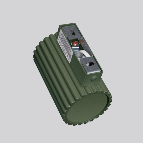 Wall lamp KARBON 10 olive green