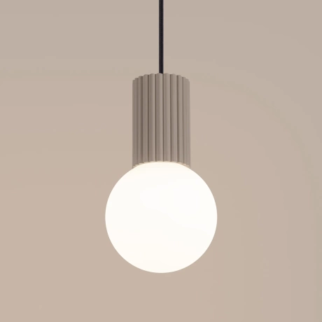 Pendant lamp HALO 1 taupe