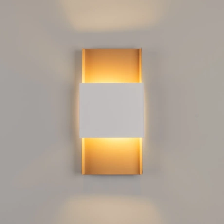 Wall lamp DURLIN gold/white