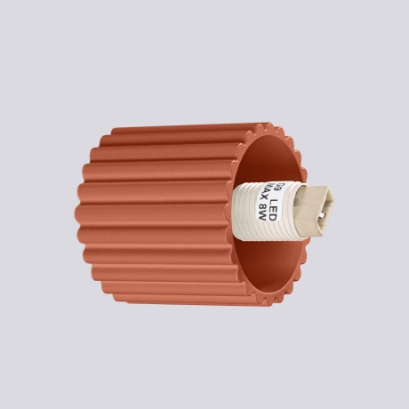 Wall lamp HALO red ochra IP44