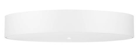 Ceiling lamp SKALA 80 white + 6x LED Bulb E27 3000K Warm 7.5W 620lm