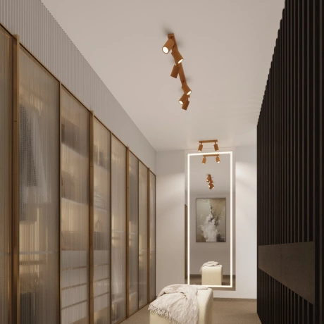 Wall lamp KARBON gold