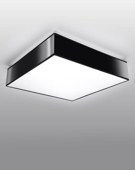 Ceiling lamp HORUS 25 BLACK + 1x LED Bulb E27 3000K Warm 7.5W 620lm
