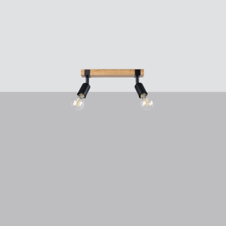 Ceiling lamp ZUCA 2 black