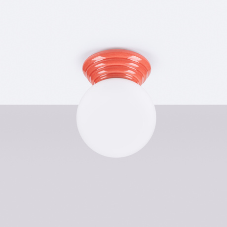 Ceiling lamp ZORI peach IP44