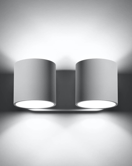 Wall lamp ORBIS 2 white + 2x LED Bulb G9 4000K Cool White 4.5W 530lm