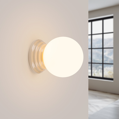 Wall lamp ZORI beige IP44