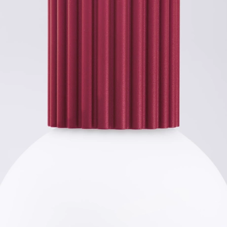 Ceiling lamp HALO burgundy IP44