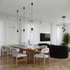 Pendant lamp HALO 1 black