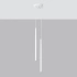 Pendant lamp PASTELO 2 white