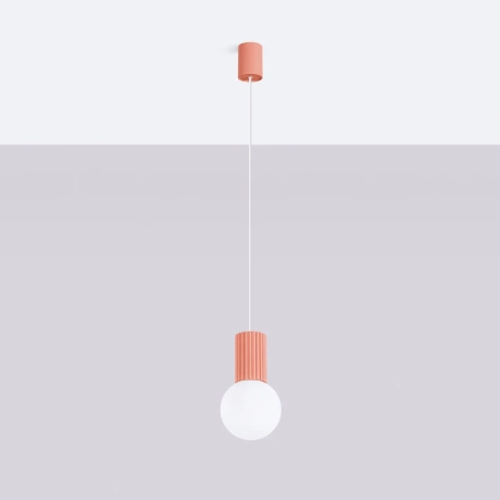 Pendant lamp HALO 1 peach
