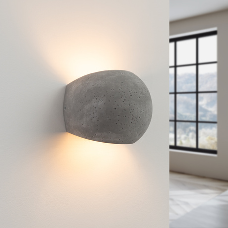 Wall lamp GLOBE concrete