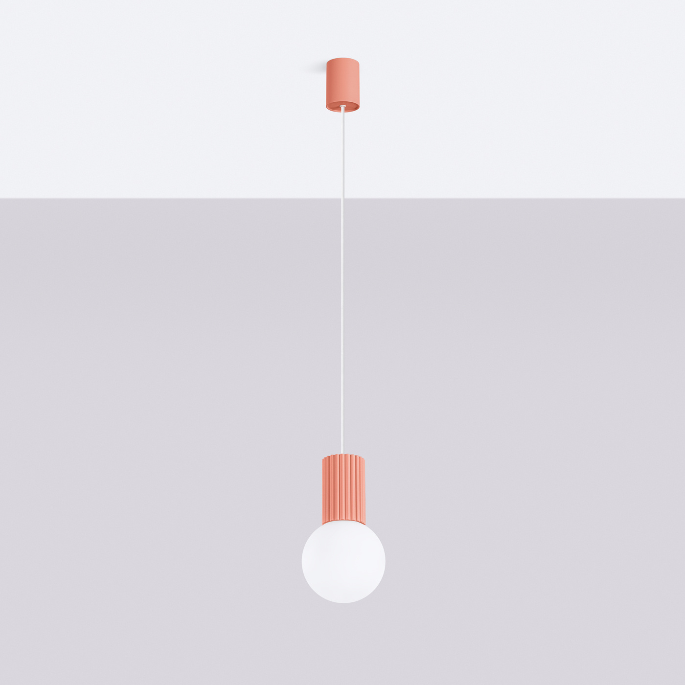 Pendant lamp HALO 1 peach