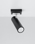 Ceiling lamp DIREZIONE 1 black + 1x LED bulb GU-10 3000K Warm 7W 620lm