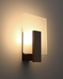 Wall lamp LAPPO in wenge + 1x LED Bulb E14 3000K Warm 7.5W 620lm