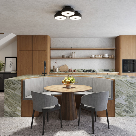 Ceiling lamp OMIQ black