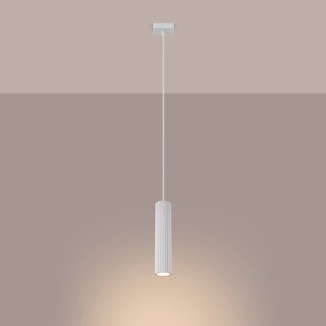 Pendant lamp KARBON 1 white