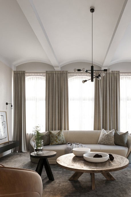 Chandelier DUOMO 3D + 3x LED Bulb E27 3000K Warm 7.5W 620lm