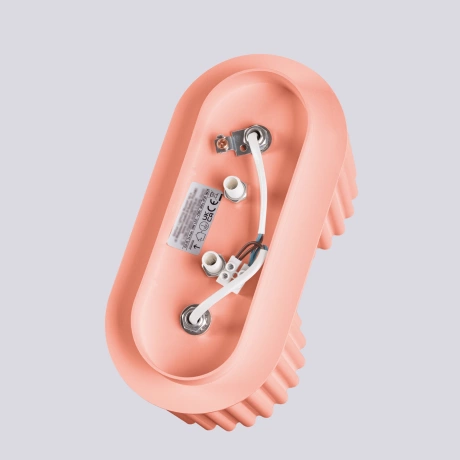 Ceiling lamp AURA 2 peach GU10