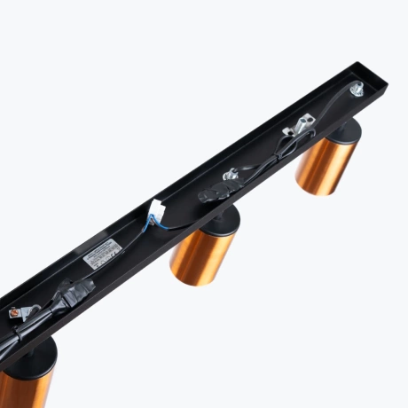 Ceiling lamp WINX 4L black/cooper