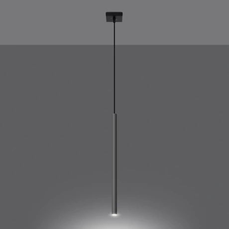 Pendant lamp PASTELO 1 chrome