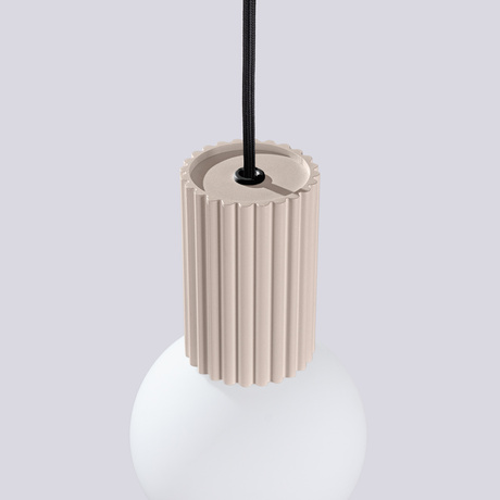 Pendant lamp HALO 1 taupe