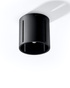 Ceiling lamp INEZ black + 1x LED Bulb G9 3000K Warm 4.5W 510lm