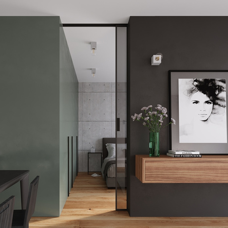 Desk lamp ARIZ concrete + 1x LED Bulb E27 3000K Warm 7.5W 620lm.