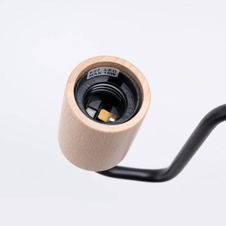 Wall lamp TIMBO black